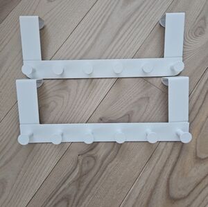 SOLD**IKEA White Over The Door Hanger